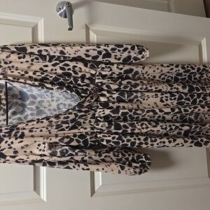 Maxi Dress Leopard Print